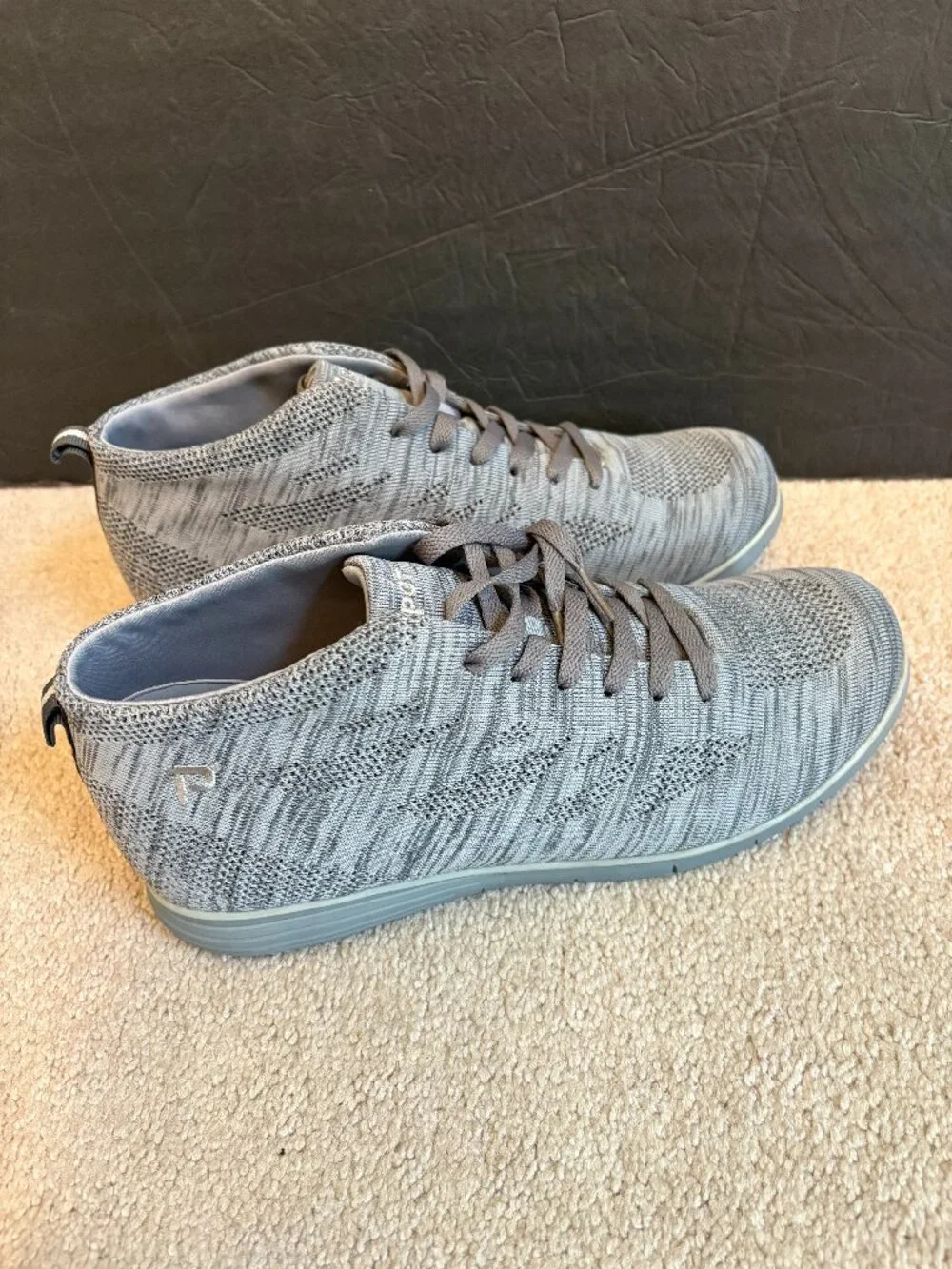 Propet Travel Fit Hi Walking Shoes Women's Size 12 Lite gray WAT032M NWOT